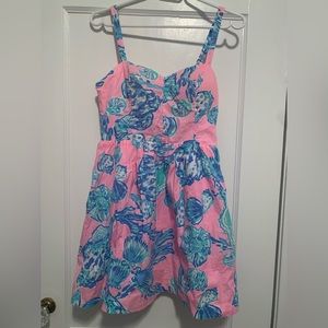Lilly Pulitzer Seashell Print Minidress